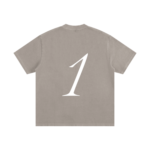 THERE'S ONLY ONE | Vintage Sand Wash Heavyweight Tee