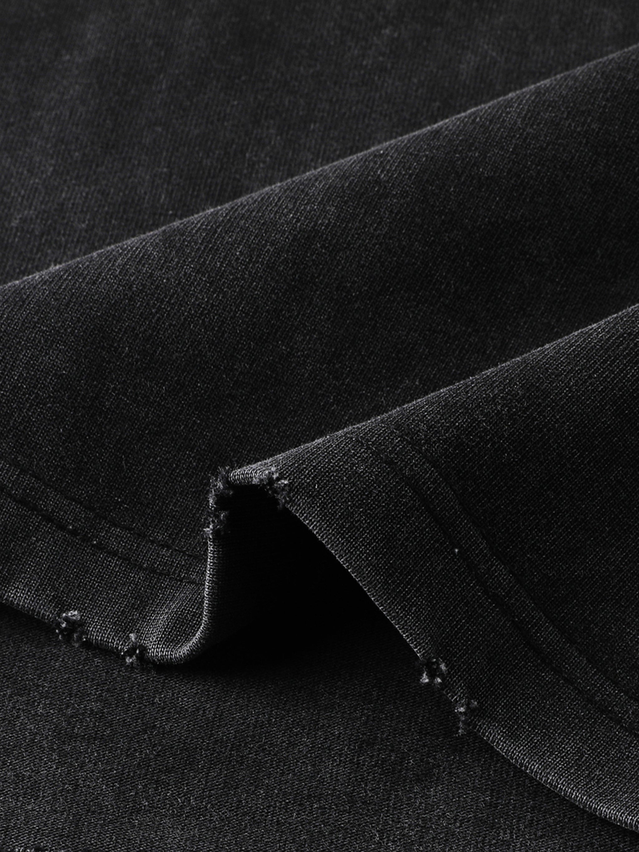 THROUGH THE GLASS | Vintage Black Wash Heavyweight Tee