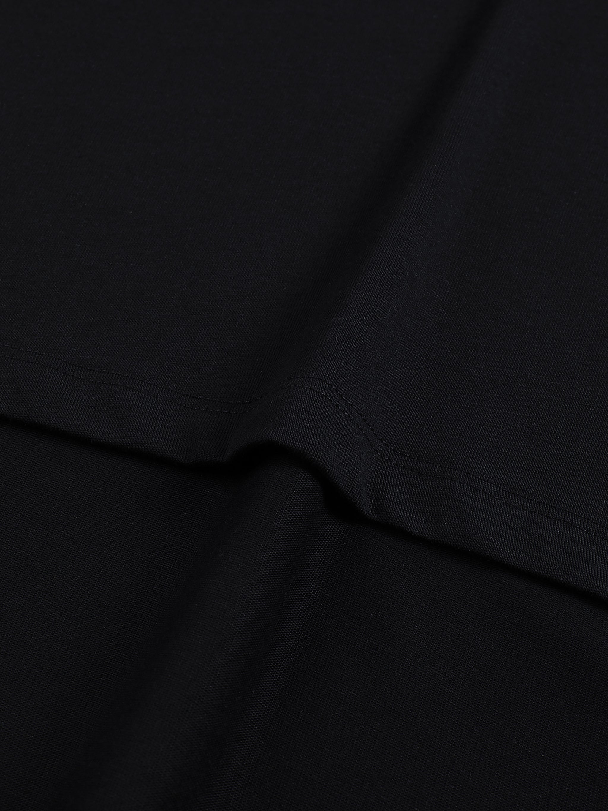 THROUGH THE GLASS | Raw Edge Sleeveless Graphic Tee